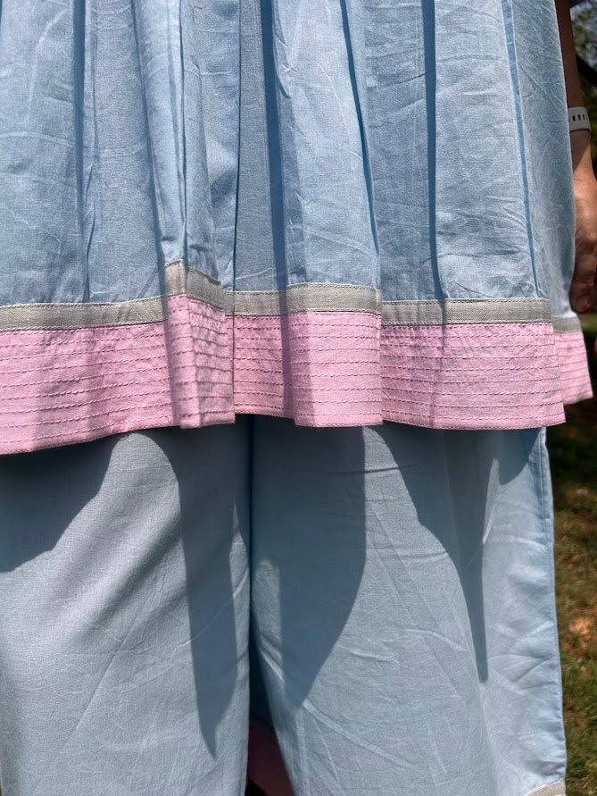 Sky Cotton Co Ord Set