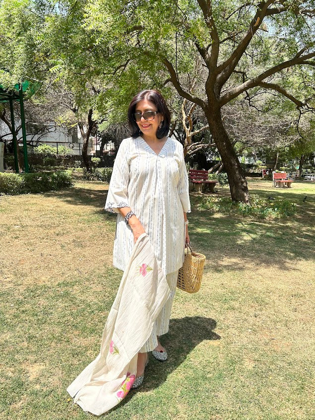 Linen Cotton Co Ord Set