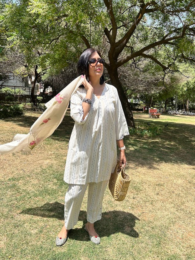 Linen Cotton Co Ord Set
