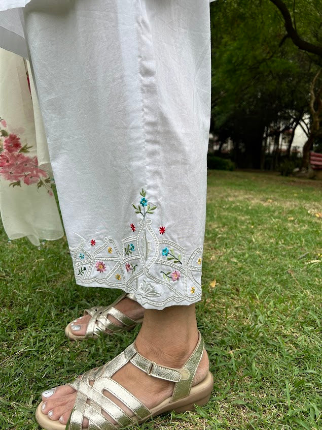 Cotton Snow White Co Ord Set