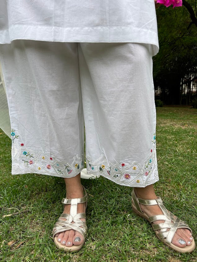 Cotton Snow White Co Ord Set