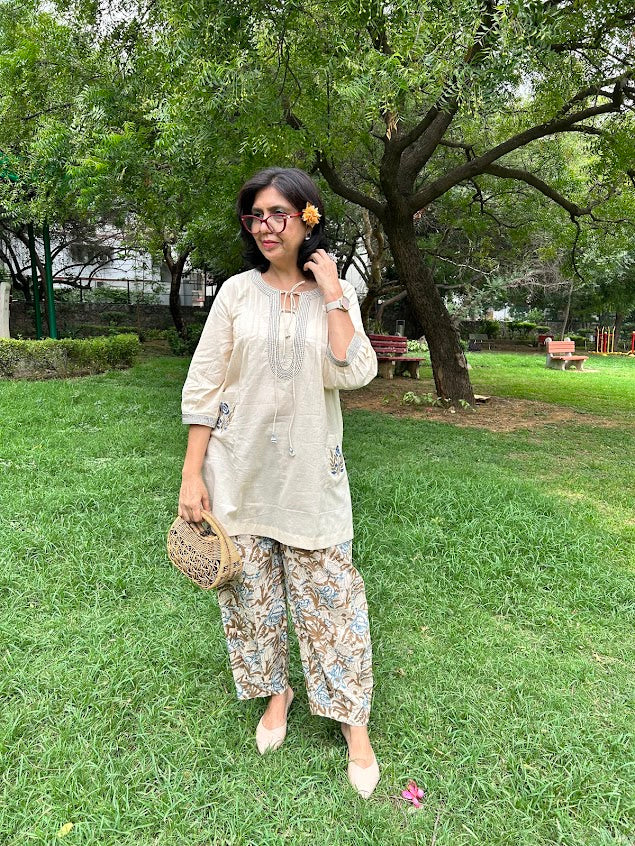 Hazelnut Cotton co Ord Set
