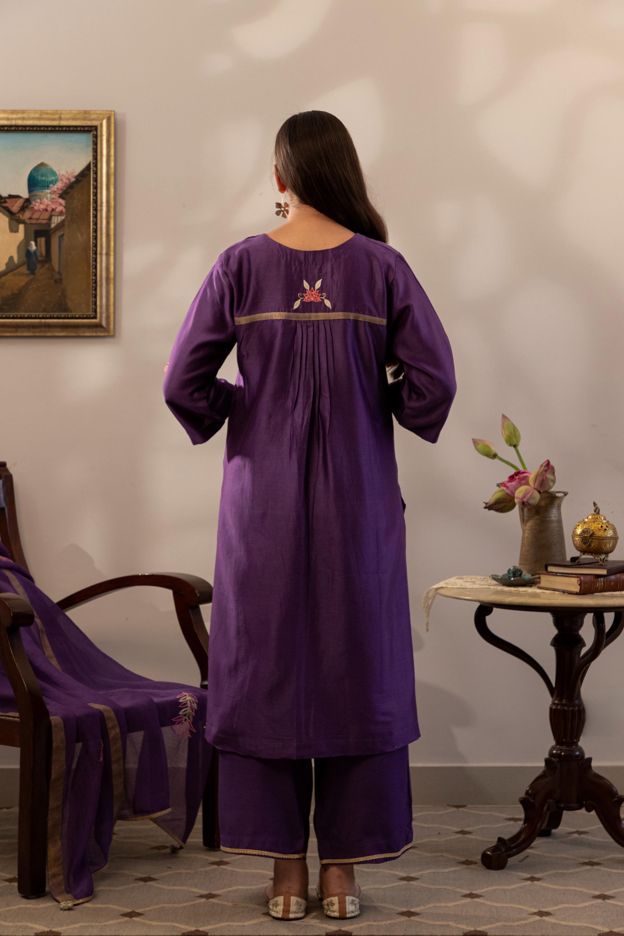 Jamuni Kamal Kurta Set