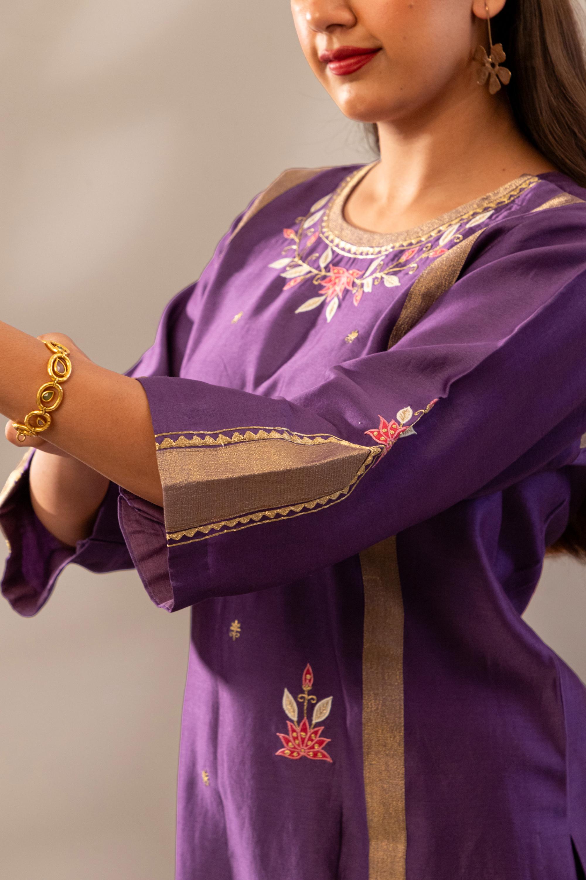 Jamuni Kamal Kurta Set