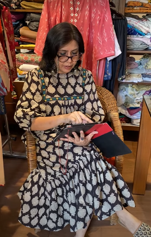 Black Flower Dress