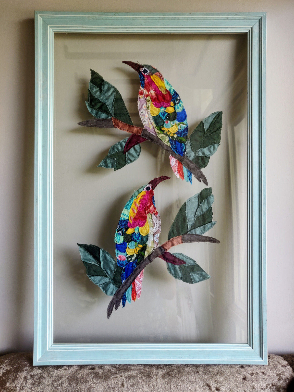 Sunbirds Framed Art work