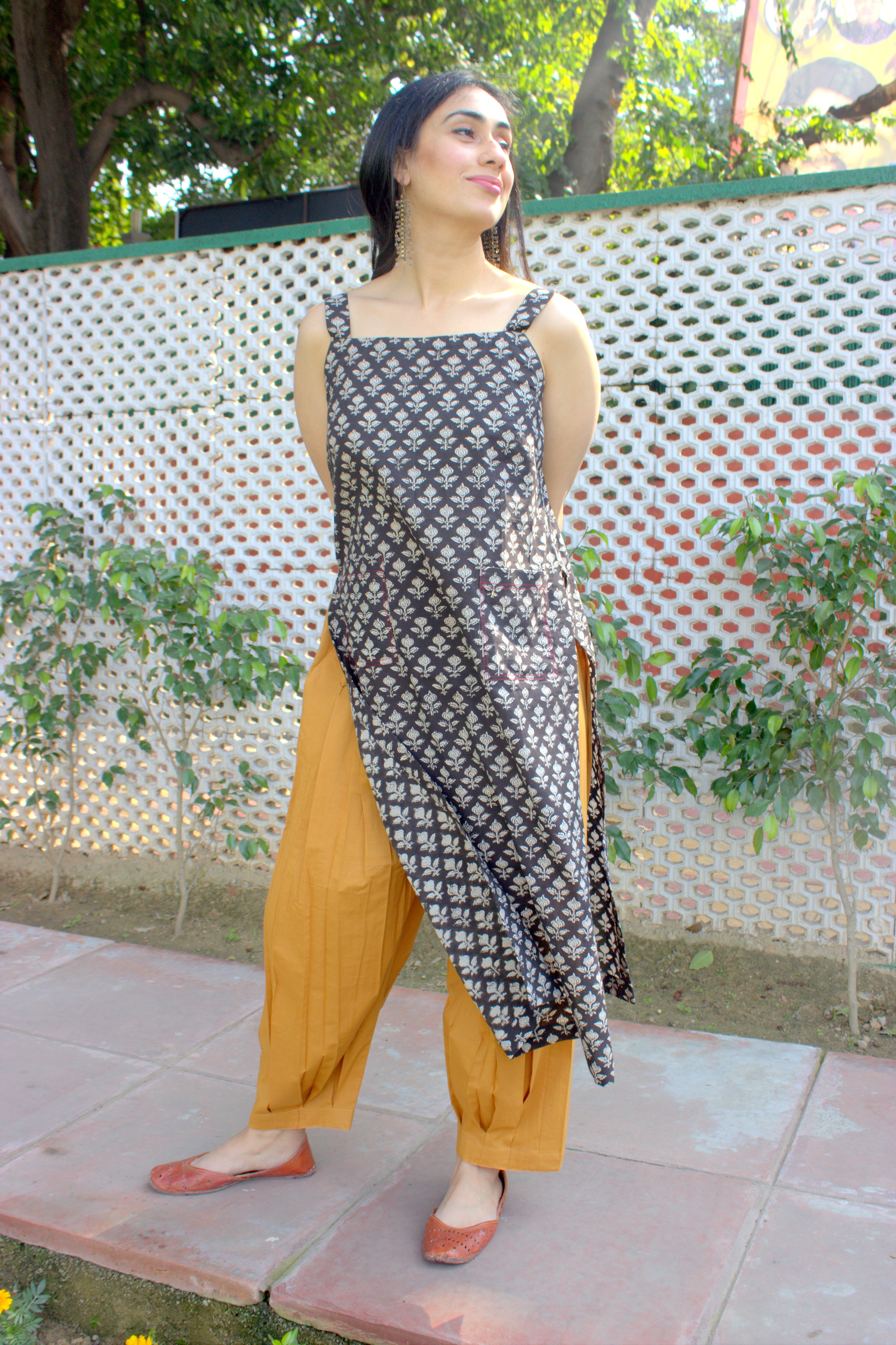 Turmeric pant salwar